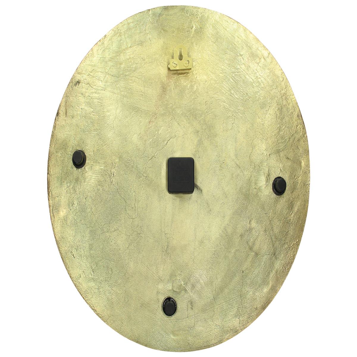 Ρολόι Τοίχου ArteLibre Χρυσό Μέταλλο 60x3x60cm - Hippiehome.gr