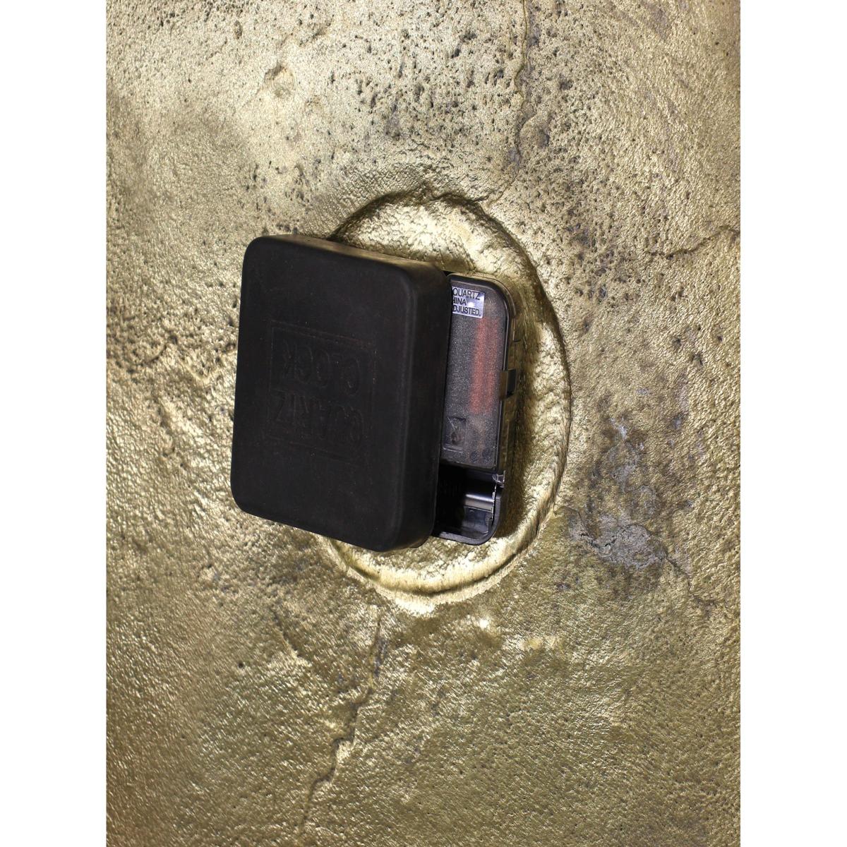 Ρολόι Τοίχου ArteLibre Χρυσό Μέταλλο 75x3x75cm - Hippiehome.gr