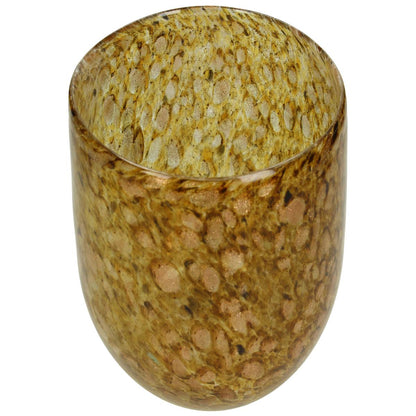 Βάζο ArteLibre Καφέ Γυαλί 18x18x17.5cm - Hippiehome.gr