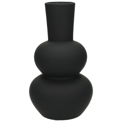 Βάζο ArteLibre Μαύρο Δολομίτης 10.7x10.7x19.7cm - Hippiehome.gr