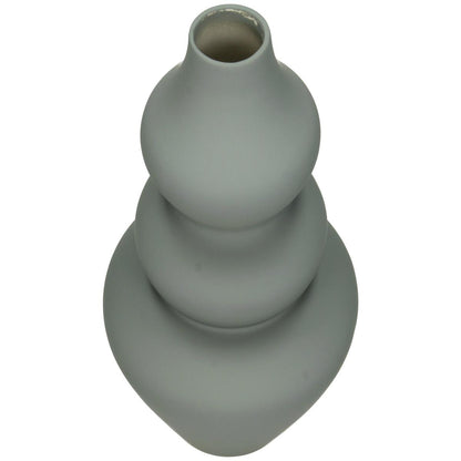 Βάζο ArteLibre Γκρι Δολομίτης 15x15x22cm - Hippiehome.gr