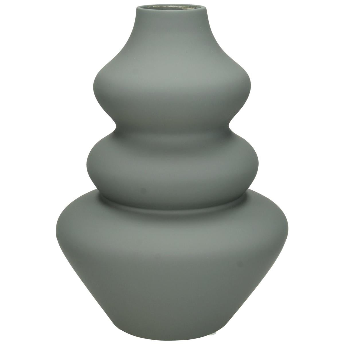 Βάζο ArteLibre Γκρι Δολομίτης 15x15x22cm - Hippiehome.gr