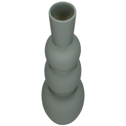 Βάζο ArteLibre Γκρι Δολομίτης 12.8x12.8x28.7cm - Hippiehome.gr