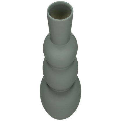 Βάζο ArteLibre Γκρι Δολομίτης 12.8x12.8x28.7cm - Hippiehome.gr