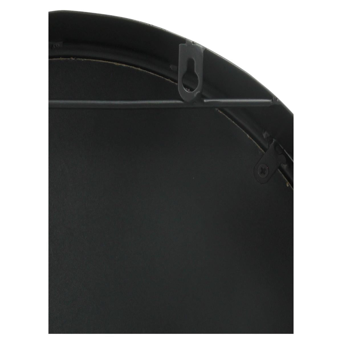 Καθρέπτης ArteLibre Μαύρο Μέταλλο 43x10x43cm - Hippiehome.gr