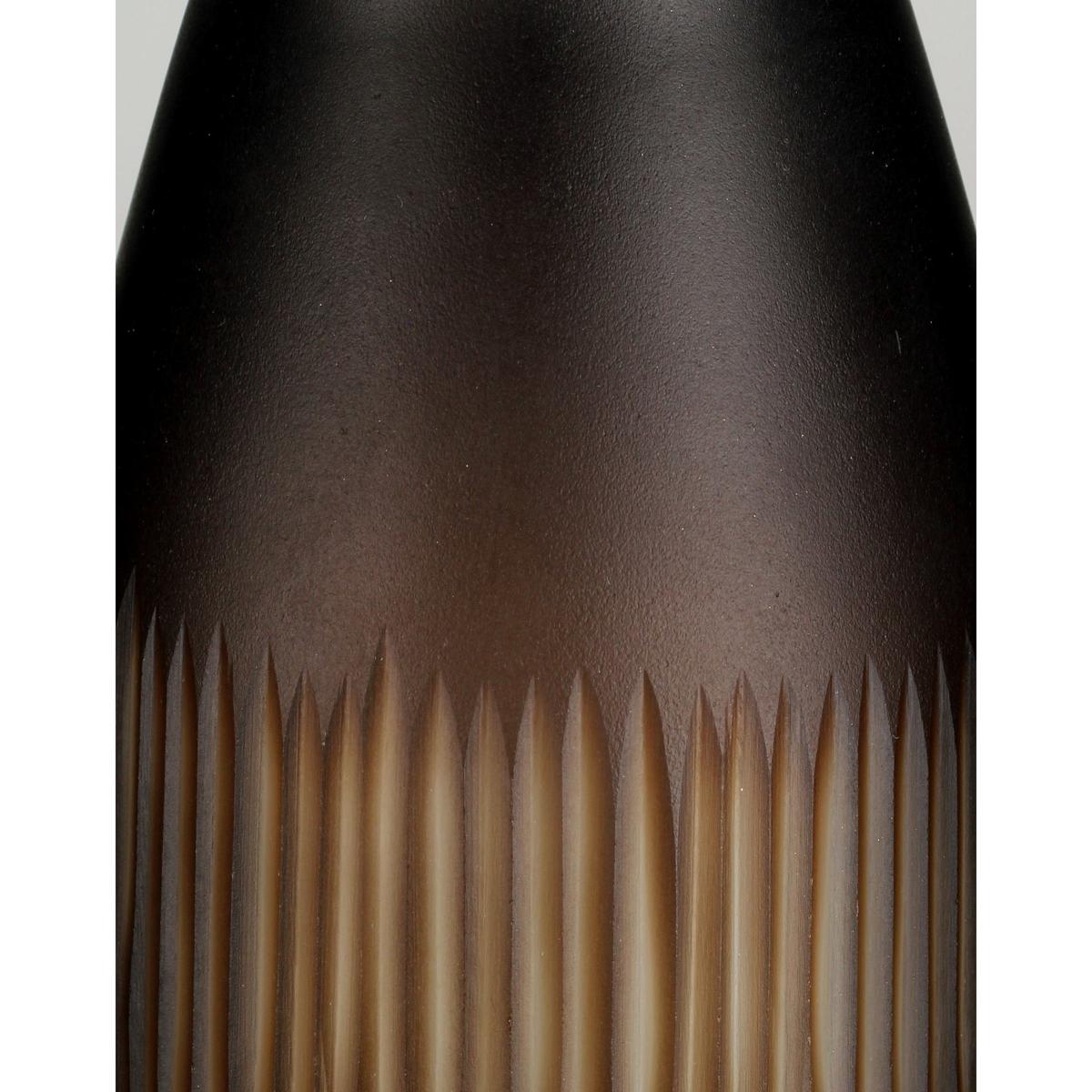 Βάζο ArteLibre Καφέ Γυαλί 14x14x43cm - Hippiehome.gr