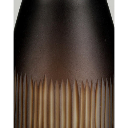 Βάζο ArteLibre Καφέ Γυαλί 14x14x43cm - Hippiehome.gr