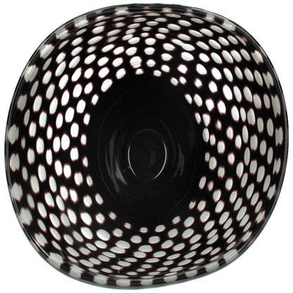 Βάζο ArteLibre Μαύρο Γυαλί 33x26x38cm - Hippiehome.gr