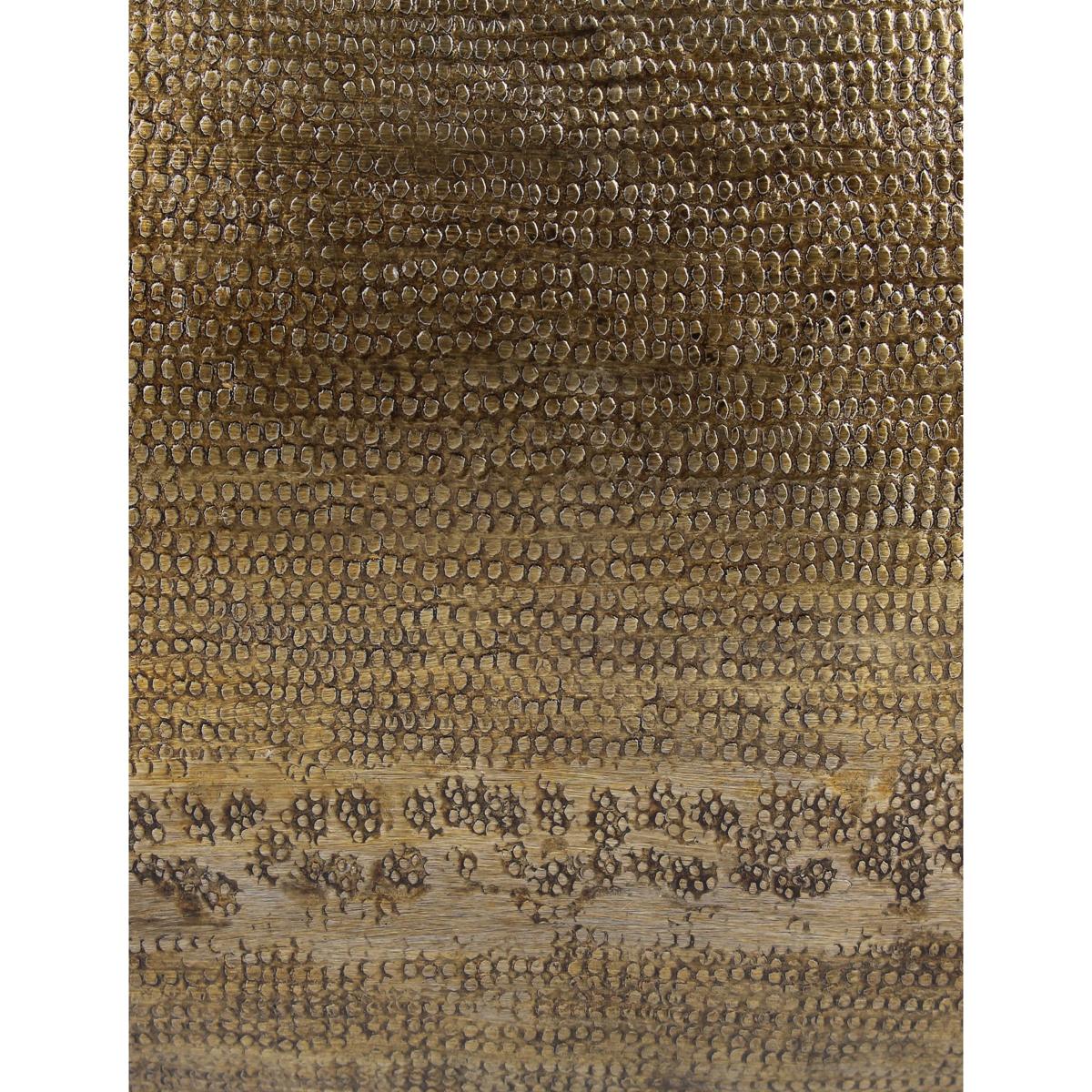 Κασπώ ArteLibre Μπρονζέ Μέταλλο 74x34.5x29cm Σετ 3Τμχ - Hippiehome.gr