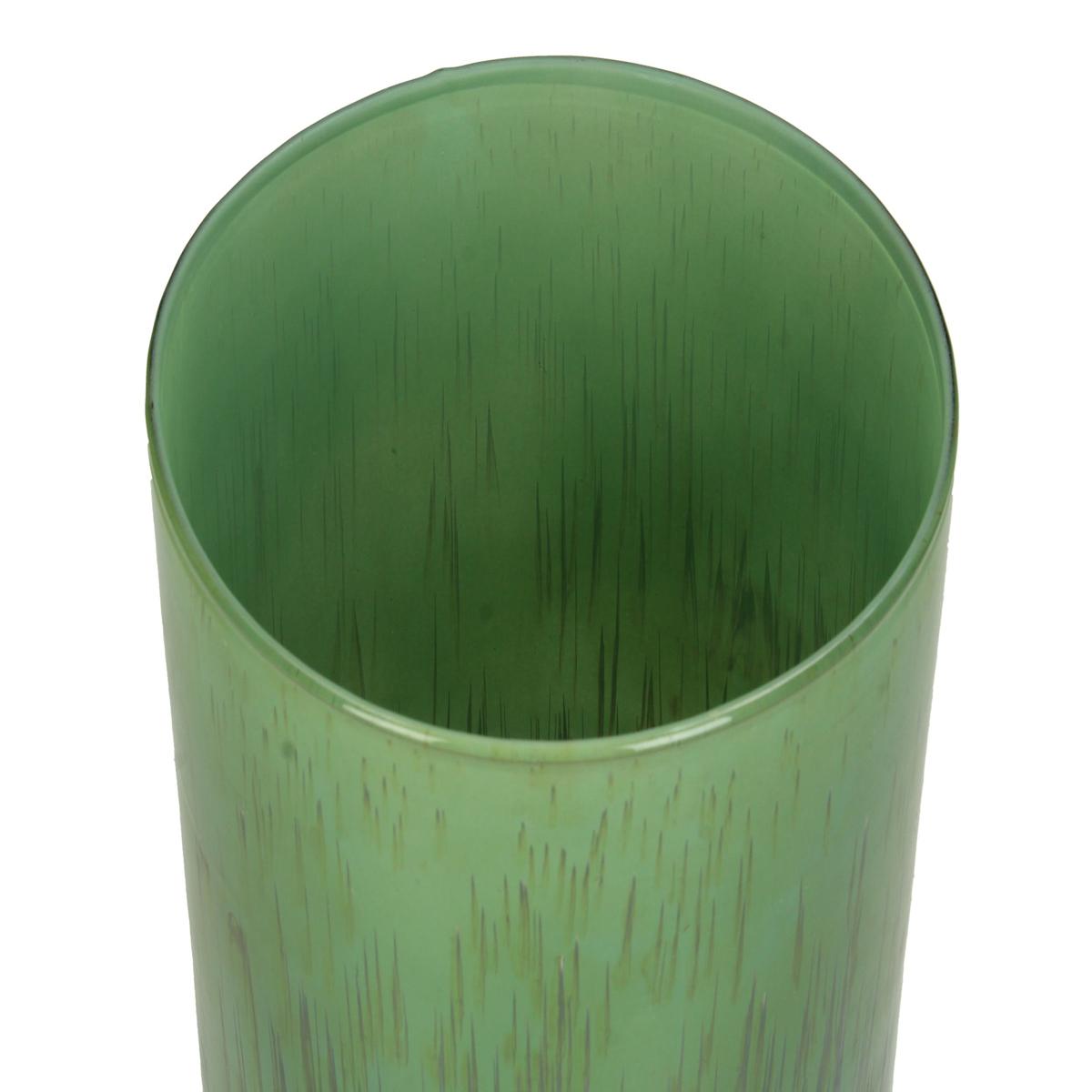 Κηροπήγιο ArteLibre Πράσινο Γυαλί 19x19x23cm - Hippiehome.gr