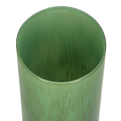 Κηροπήγιο ArteLibre Πράσινο Γυαλί 19x19x23cm - Hippiehome.gr
