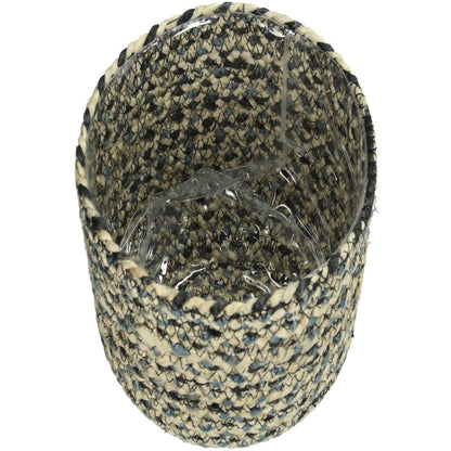 Κασπώ ArteLibre Μπλε Γιούτα 21x21x15cm Σετ 5Τμχ - Hippiehome.gr