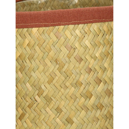 Κασπώ ArteLibre Καφέ Seagrass 27x27x17cm Σετ 3Τμχ - Hippiehome.gr