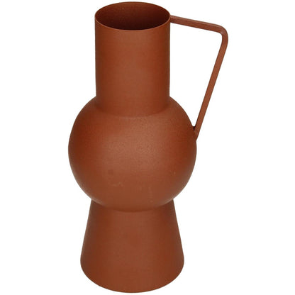Βάζο ArteLibre Φυσικό Μέταλλο 13x10.5x23cm - Hippiehome.gr