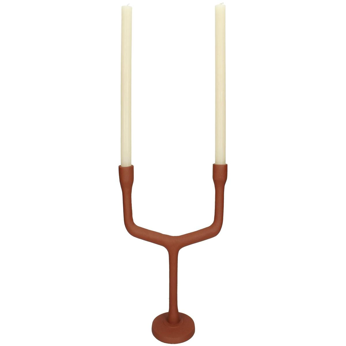 Κηροπήγιο ArteLibre Φυσικό Αλουμίνιο 23.5x10x28.5cm - Hippiehome.gr