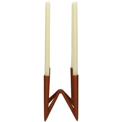 Κηροπήγιο ArteLibre Φυσικό Αλουμίνιο 15.5x15.5x16.5cm - Hippiehome.gr