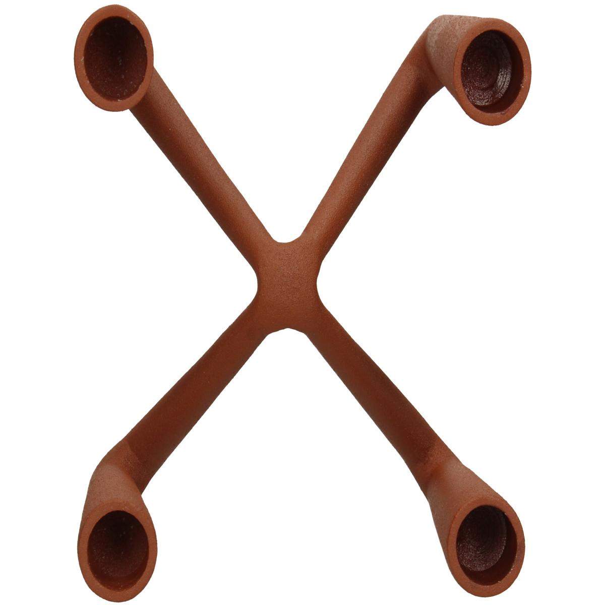 Κηροπήγιο ArteLibre Φυσικό Αλουμίνιο 15.5x15.5x16.5cm - Hippiehome.gr