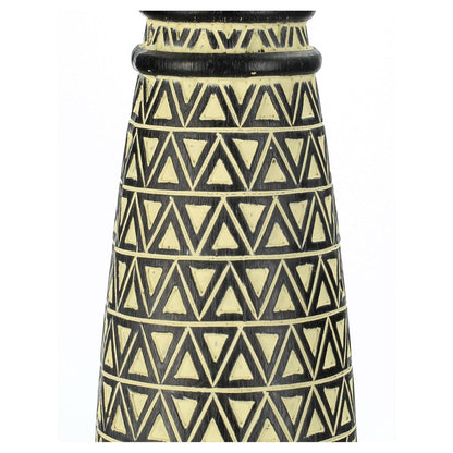 Διακοσμητικό ArteLibre Tribal Μαύρο Polyresin 10x10x45cm - Hippiehome.gr