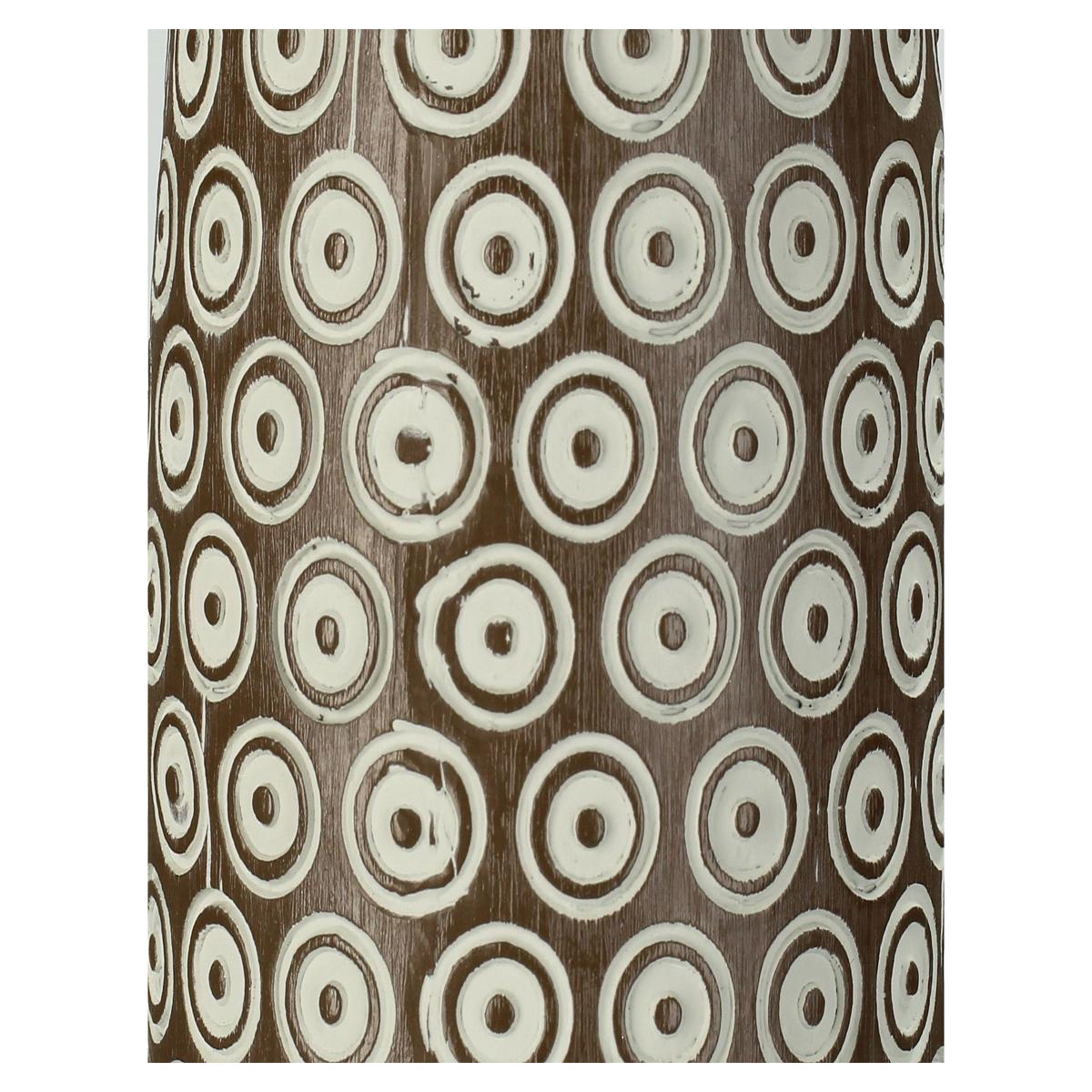 Διακοσμητικό ArteLibre Tribal Καφέ Polyresin 10X10X55cm - Hippiehome.gr