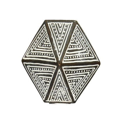 Διακοσμητικό ArteLibre Tribal Καφέ Polyresin 14x14x50cm - Hippiehome.gr