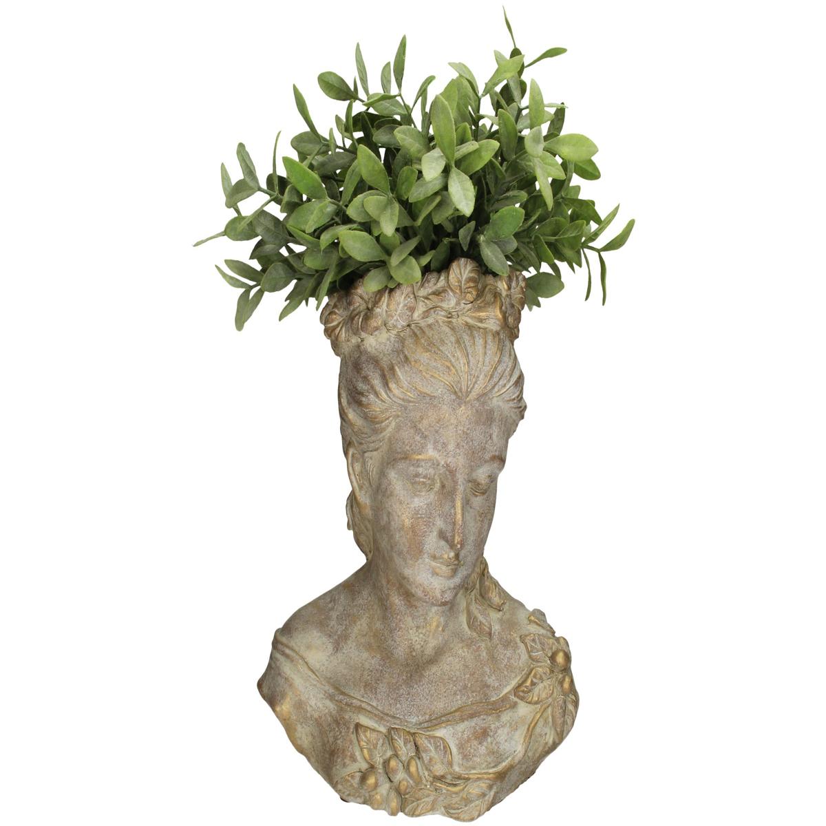 Κασπώ ArteLibre Γυναίκα Χρυσό Τσιμέντο 24x16.5x29.5cm - Hippiehome.gr