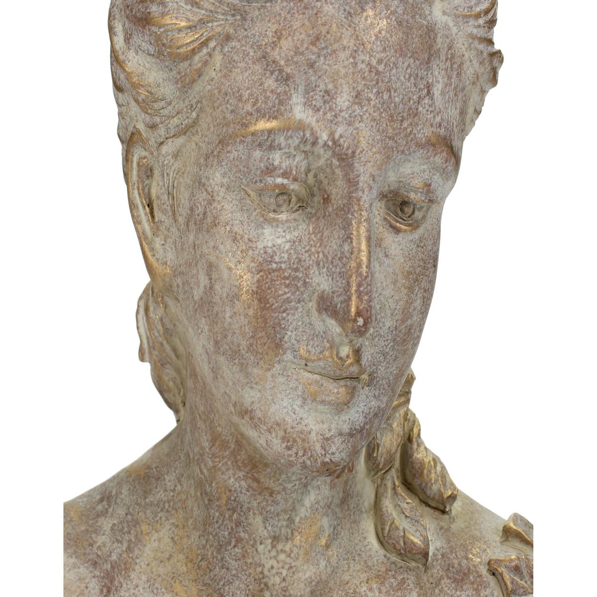 Κασπώ ArteLibre Γυναίκα Χρυσό Τσιμέντο 24x16.5x29.5cm - Hippiehome.gr