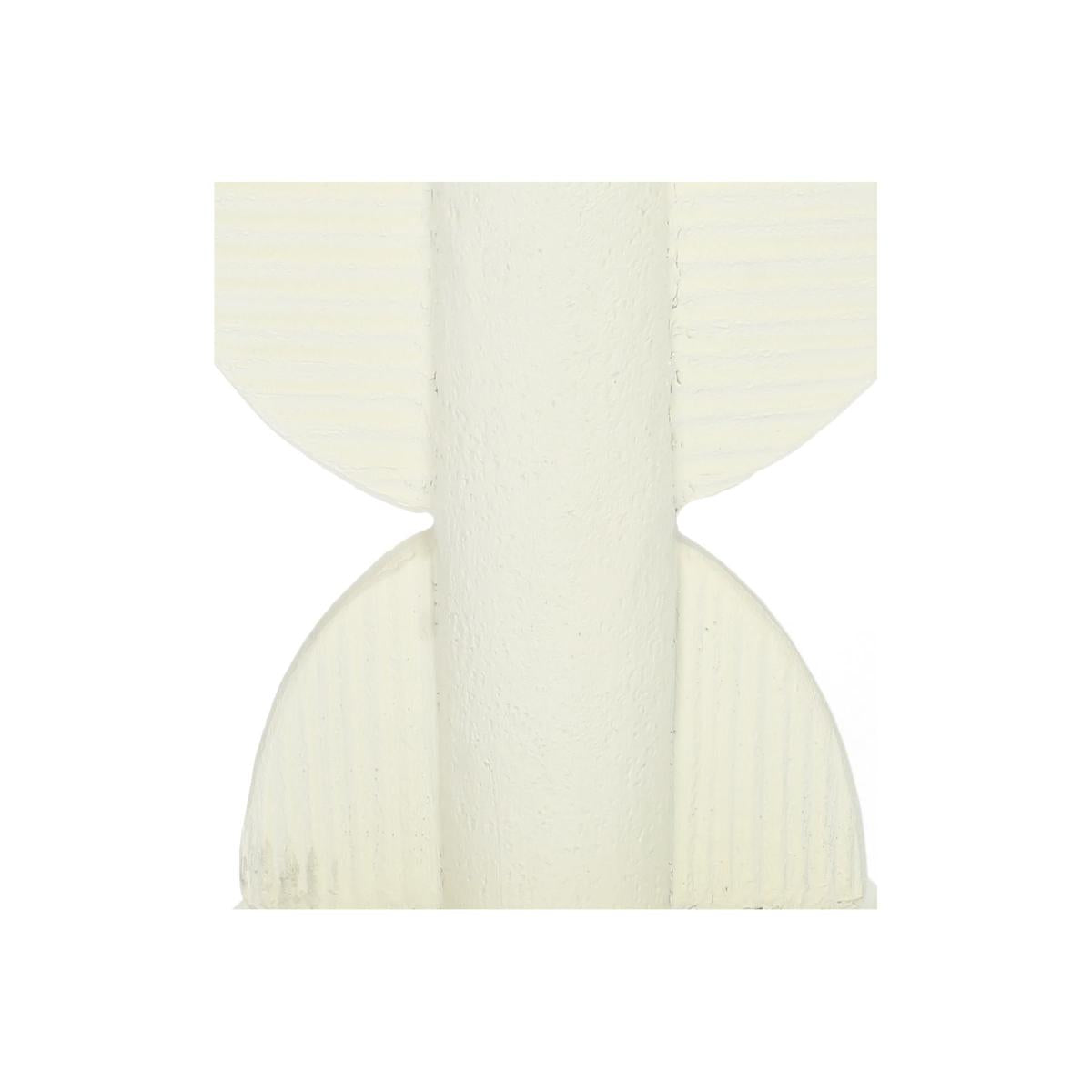 Κηροπήγιο ArteLibre Ιβουάρ Polyresin 12.3x9.7x22.2cm - Hippiehome.gr