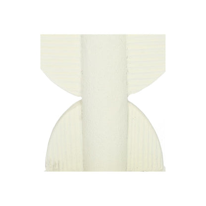 Κηροπήγιο ArteLibre Ιβουάρ Polyresin 12.3x9.7x22.2cm - Hippiehome.gr