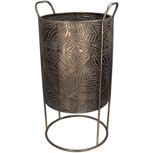 Κασπώ ArteLibre Χρυσό Μέταλλο 31.5x29.5x59cm - Hippiehome.gr