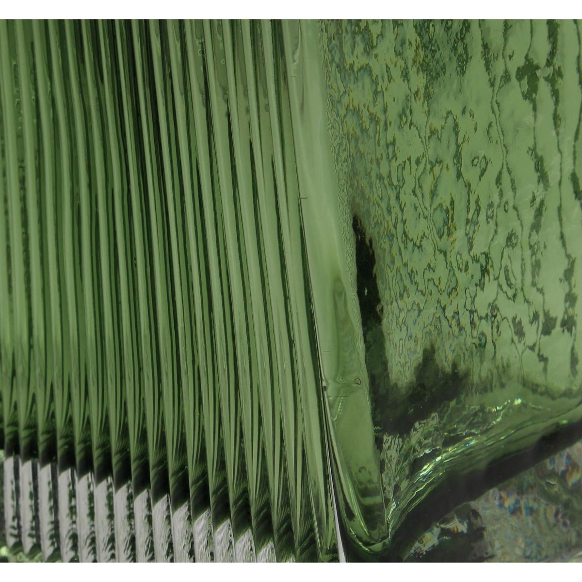 Βάζο ArteLibre Πράσινο Γυαλί 14x9x25cm - Hippiehome.gr