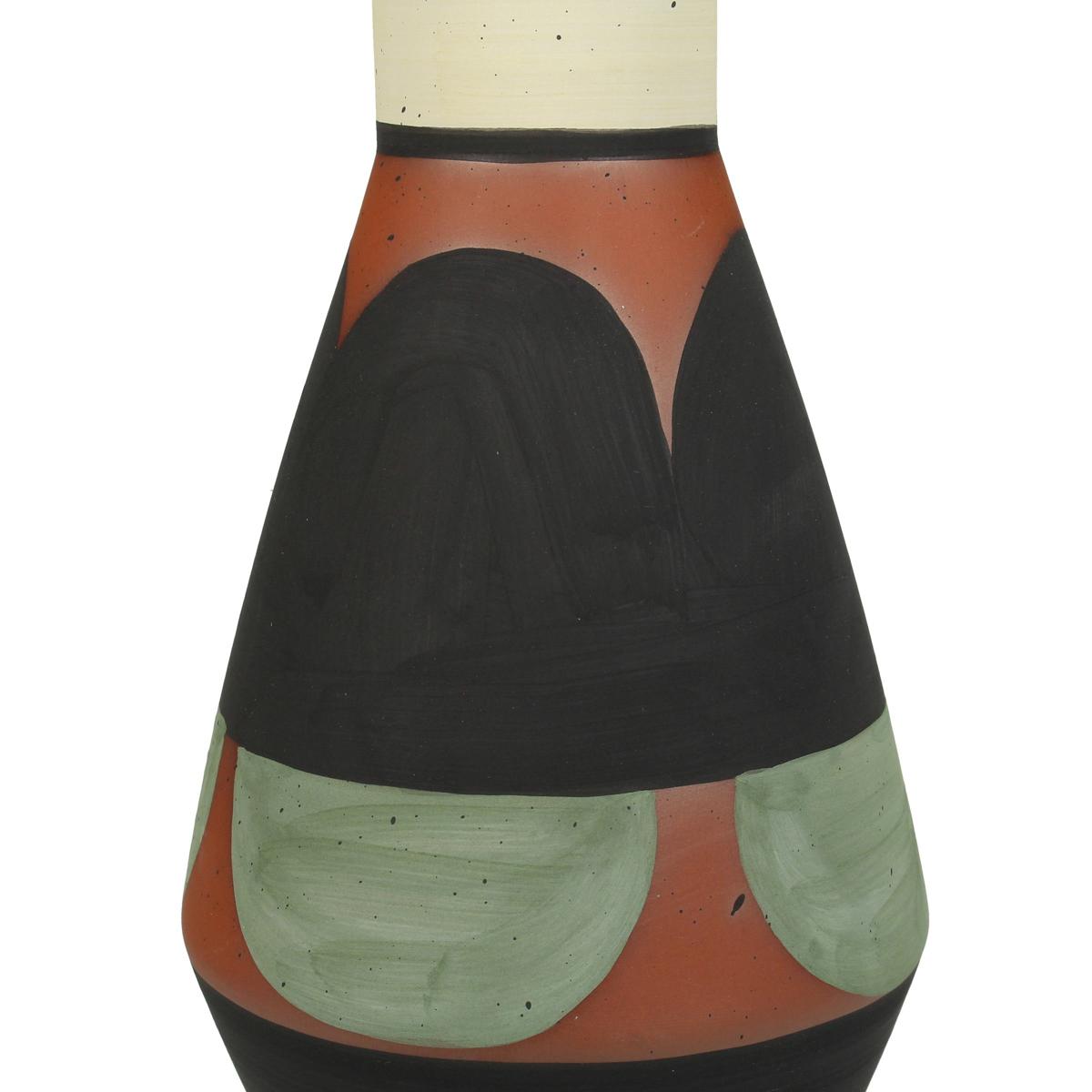 Βάζο ArteLibre Πολύχρωμο Τερακότα 11x11x25.3cm - Hippiehome.gr