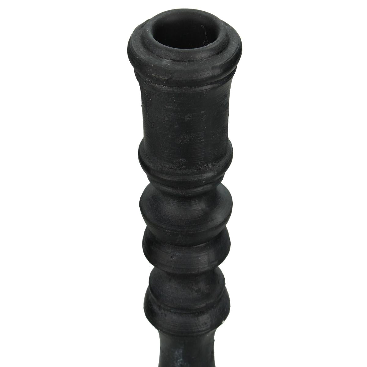 Κηροπήγιο ArteLibre Μαύρο Polyresin 8.5x8.5x24cm - Hippiehome.gr