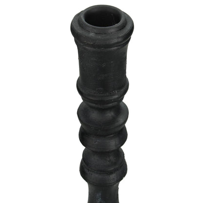 Κηροπήγιο ArteLibre Μαύρο Polyresin 8.5x8.5x24cm - Hippiehome.gr