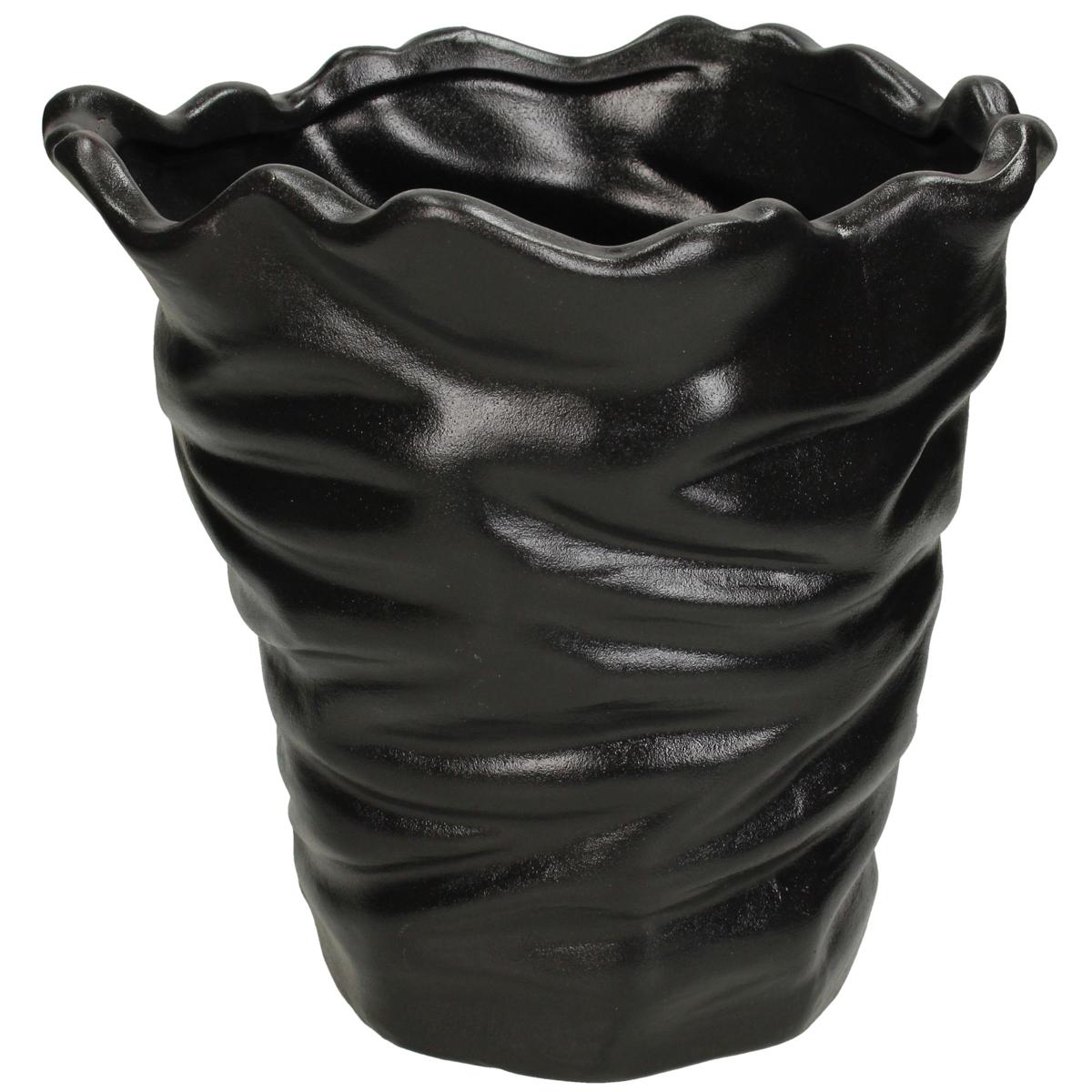 Κασπώ ArteLibre Μαύρο Κεραμικό 24x23x22.3cm - Hippiehome.gr
