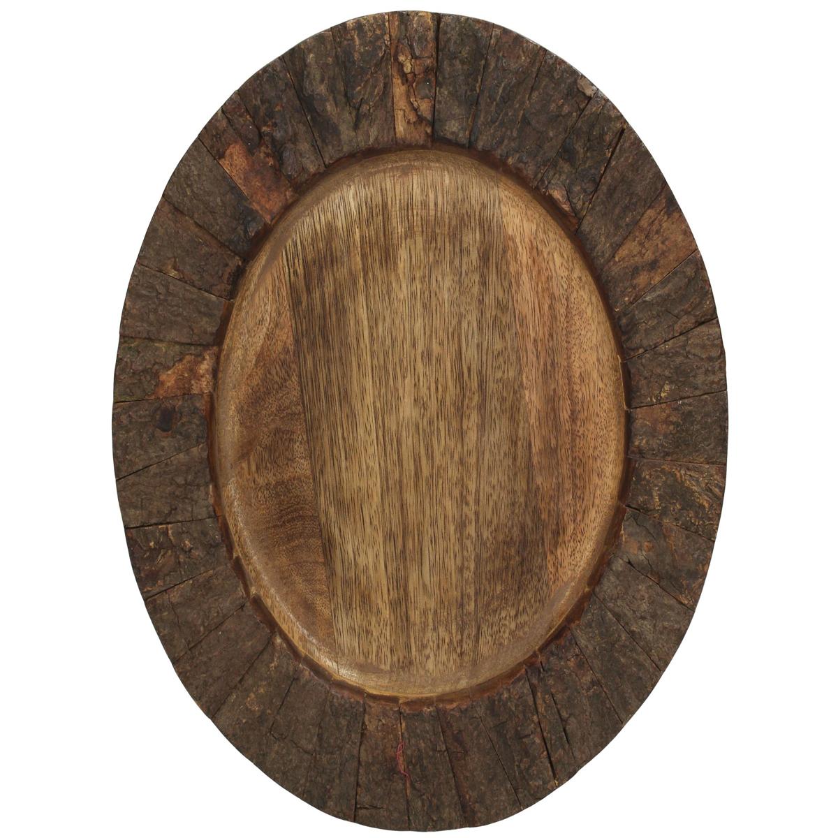 Δίσκος ArteLibre Ξύλο Καφέ 30x30x2.5cm - Hippiehome.gr