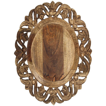 Δίσκος ArteLibre Ξύλο Καφέ 40x40x2.5cm - Hippiehome.gr