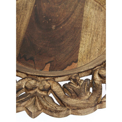 Δίσκος ArteLibre Ξύλο Καφέ 40x40x2.5cm - Hippiehome.gr