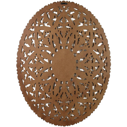 Διακοσμητικό Τοίχου ArteLibre Καφέ MDF 90x2x90cm - Hippiehome.gr