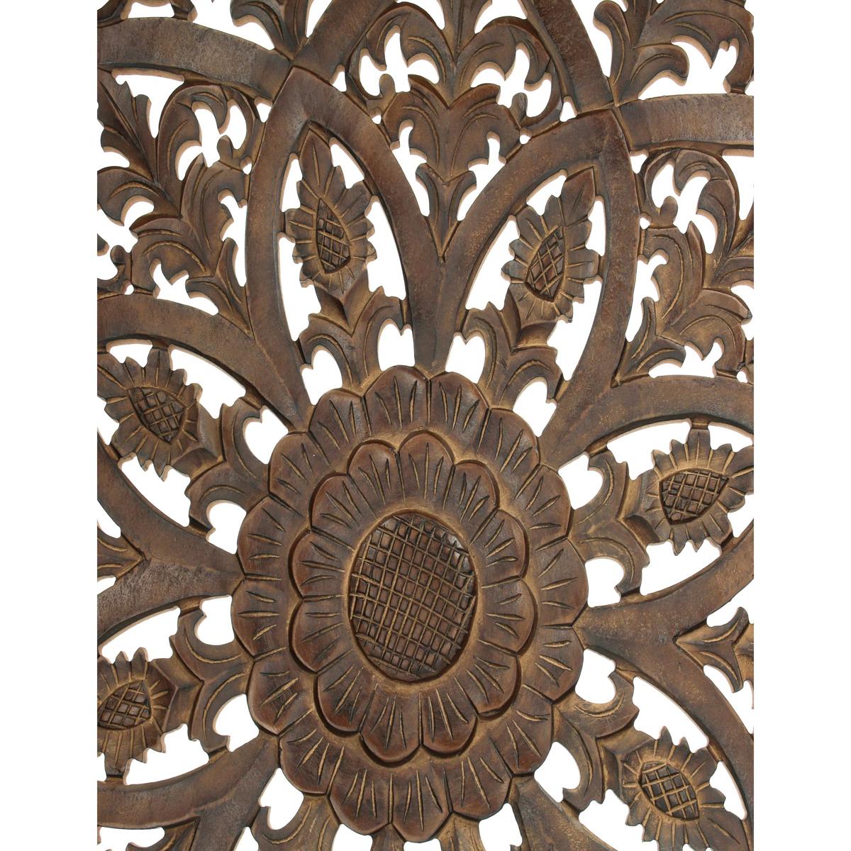 Διακοσμητικό Τοίχου ArteLibre Καφέ MDF 90x2x90cm - Hippiehome.gr