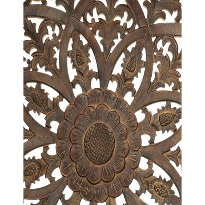 Διακοσμητικό Τοίχου ArteLibre Καφέ MDF 90x2x90cm - Hippiehome.gr