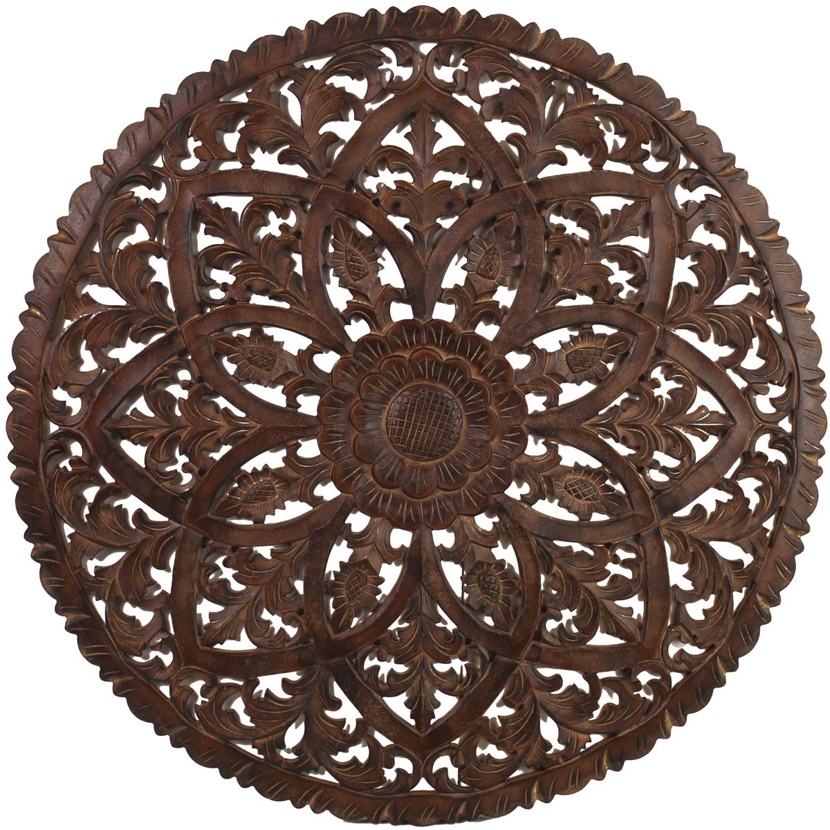 Διακοσμητικό Τοίχου ArteLibre Καφέ MDF 90x2x90cm - Hippiehome.gr