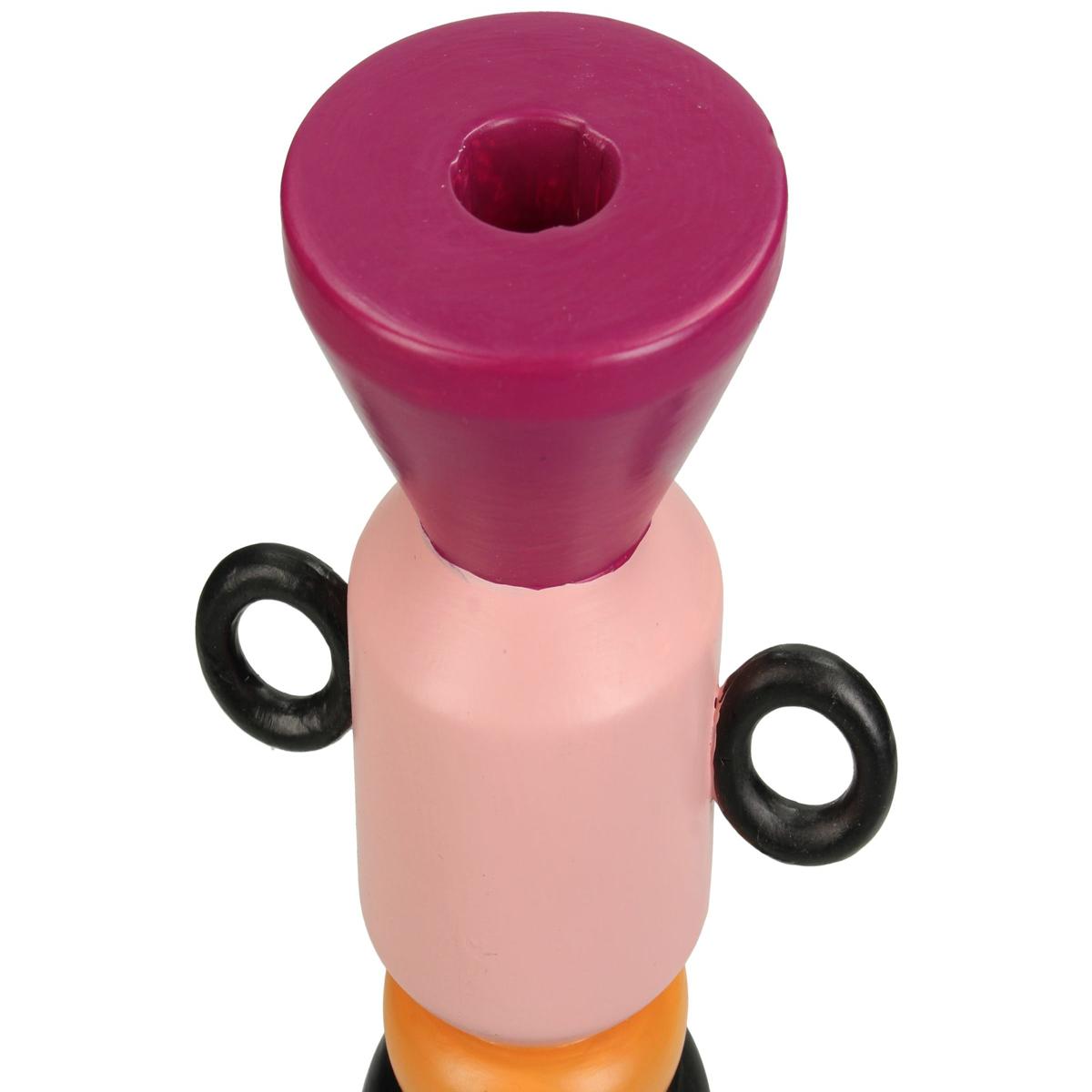 Κηροπήγιο ArteLibre Πολύχρωμο Πορσελάνη 12x8.8x24.3cm - Hippiehome.gr