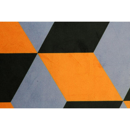 Μαξιλάρι ArteLibre Γεωμετρικά Σχήματα Πολύχρωμο Βελούδο 45x45cm - Hippiehome.gr