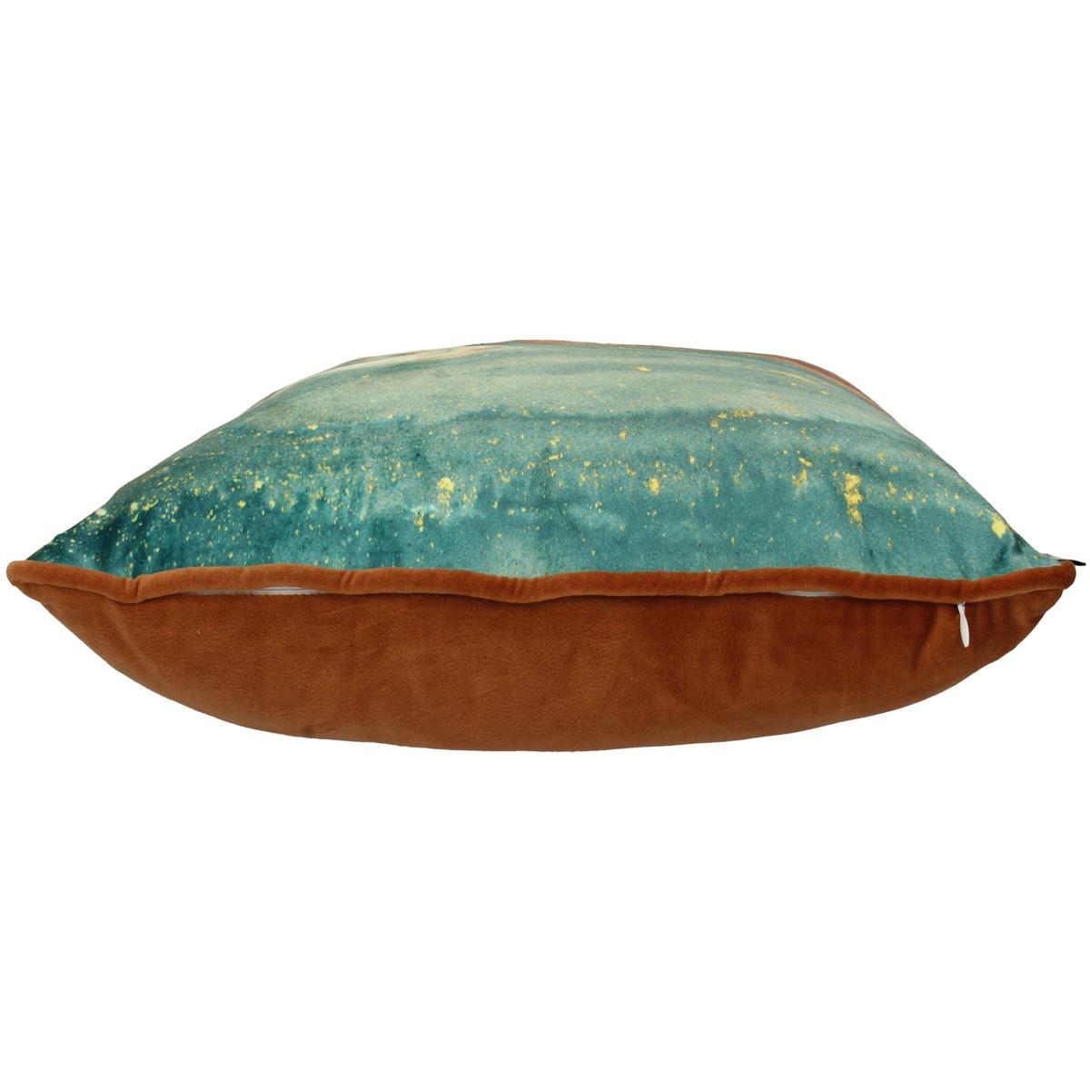 Μαξιλάρι ArteLibre Αχάτης Πολύχρωμο Βελούδο 45x45cm - Hippiehome.gr