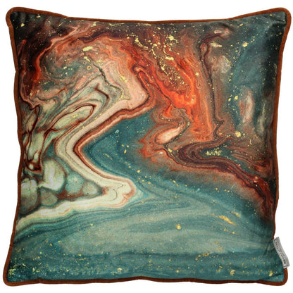 Μαξιλάρι ArteLibre Αχάτης Πολύχρωμο Βελούδο 45x45cm - Hippiehome.gr