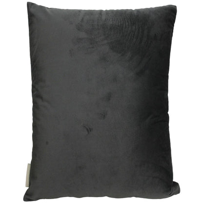 Μαξιλάρι ArteLibre Γεωμετρικά Σχήματα Γκρι Βελούδο 45x45cm - Hippiehome.gr