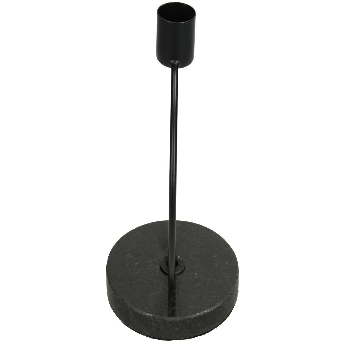 Κηροπήγιο ArteLibre Μαύρο Μέταλλο 11x8.5x14.5cm - Hippiehome.gr