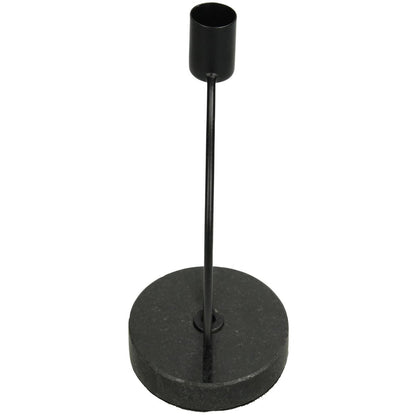 Κηροπήγιο ArteLibre Μαύρο Μέταλλο 11x8.5x14.5cm - Hippiehome.gr