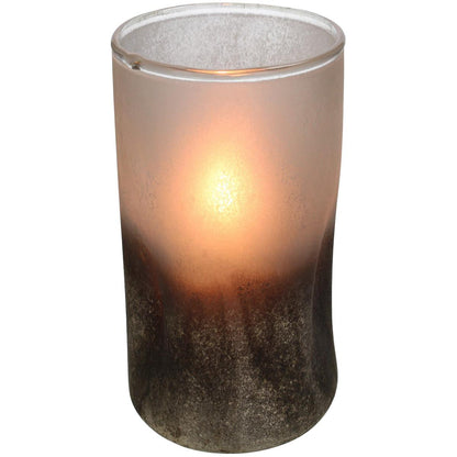 Κηροπήγιο ArteLibre Λευκό Γυαλί 12x12x15cm - Hippiehome.gr