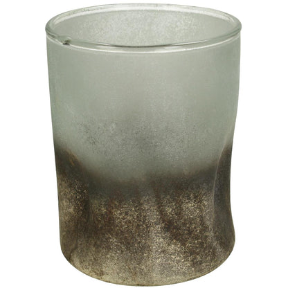 Κηροπήγιο ArteLibre Λευκό Γυαλί 12x12x15cm - Hippiehome.gr